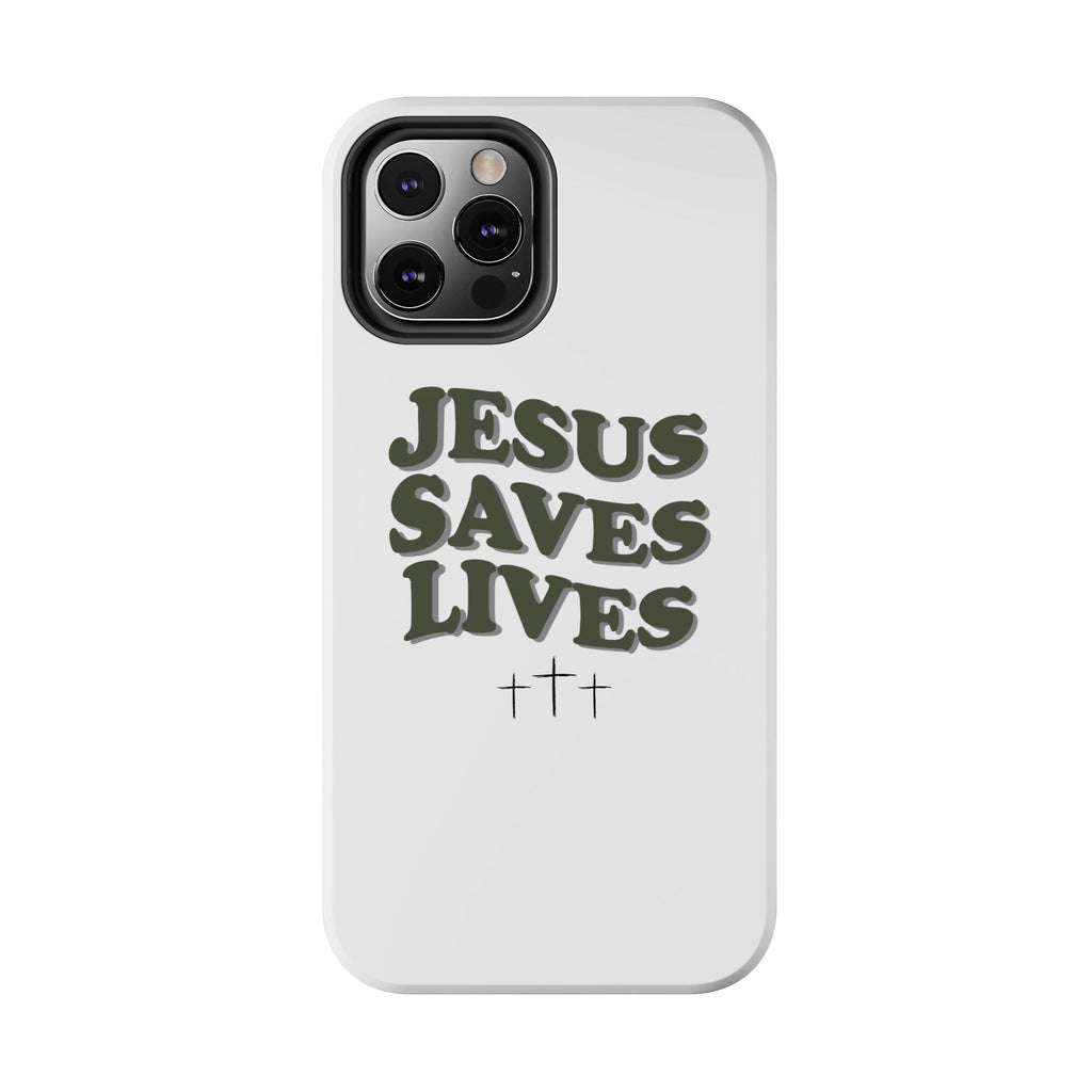 Jesus Saves Lives Phone Case