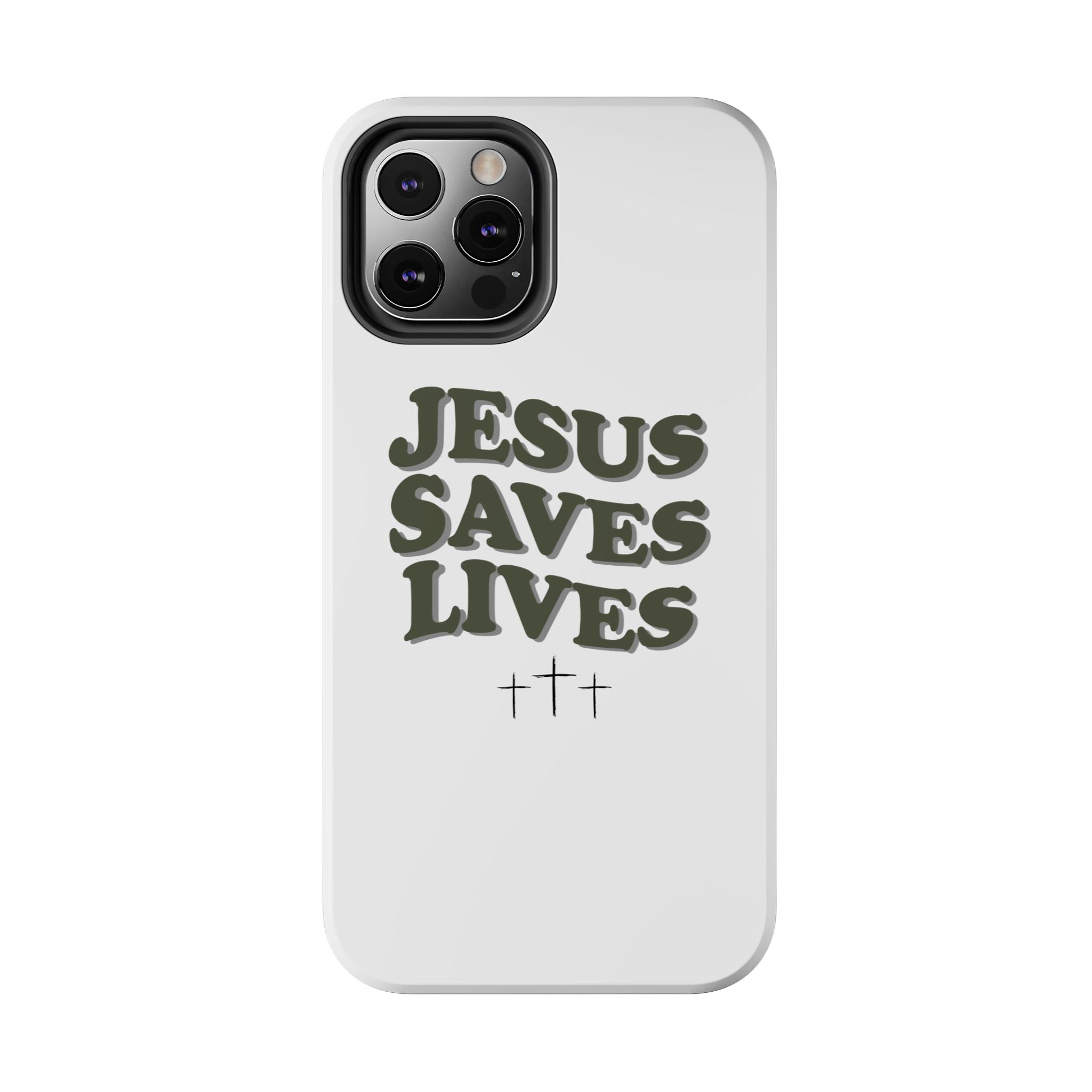 Jesus Saves Lives Phone Case