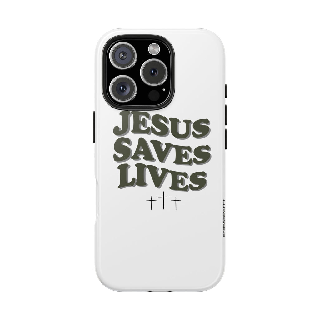 Jesus Saves Lives Phone Case