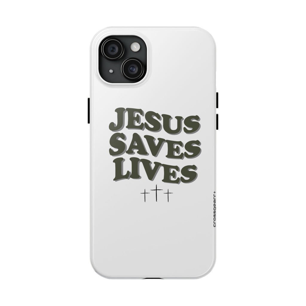 Jesus Saves Lives Phone Case