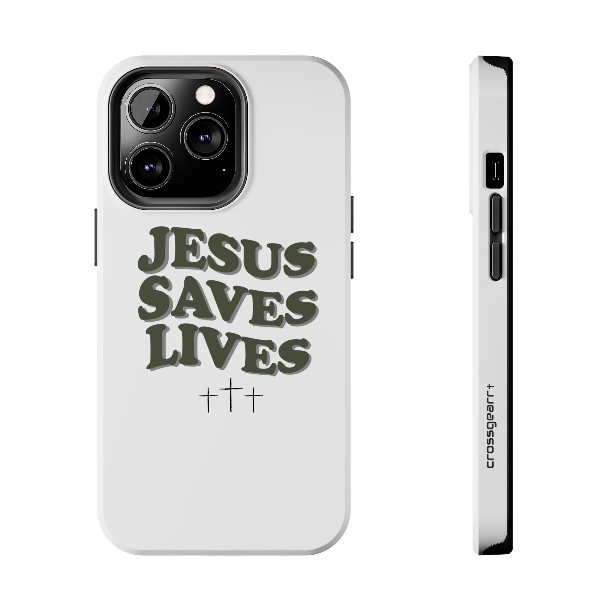 Jesus Saves Lives Phone Case