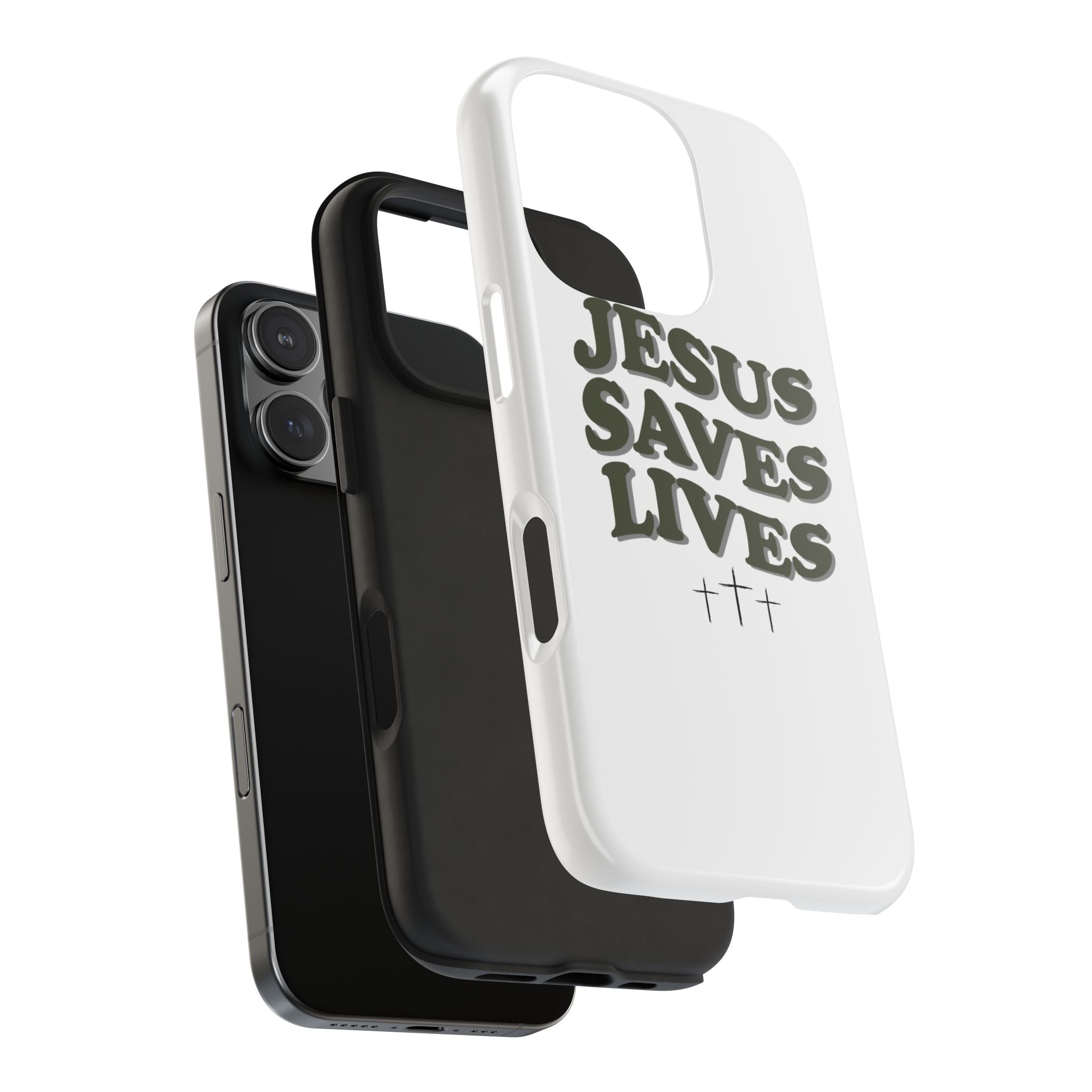 Jesus Saves Lives Phone Case