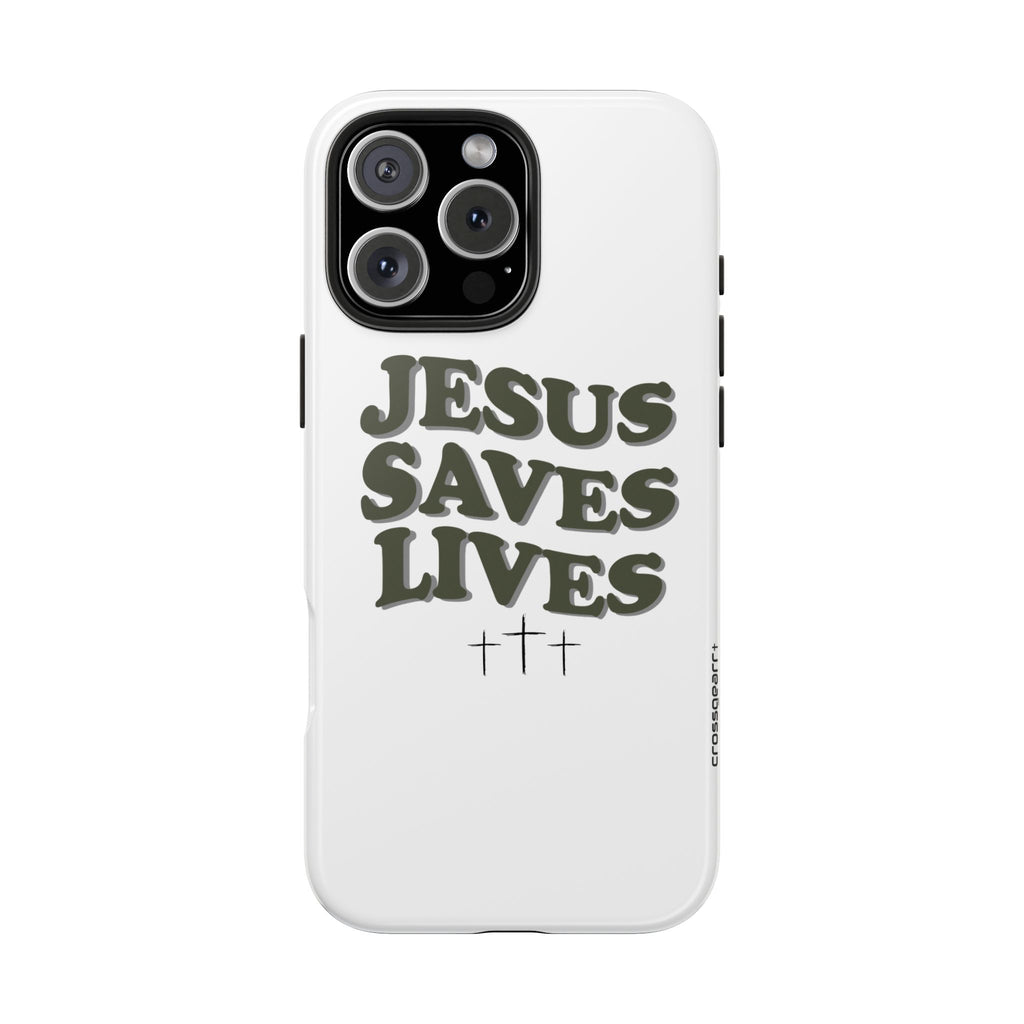 Jesus Saves Lives Phone Case