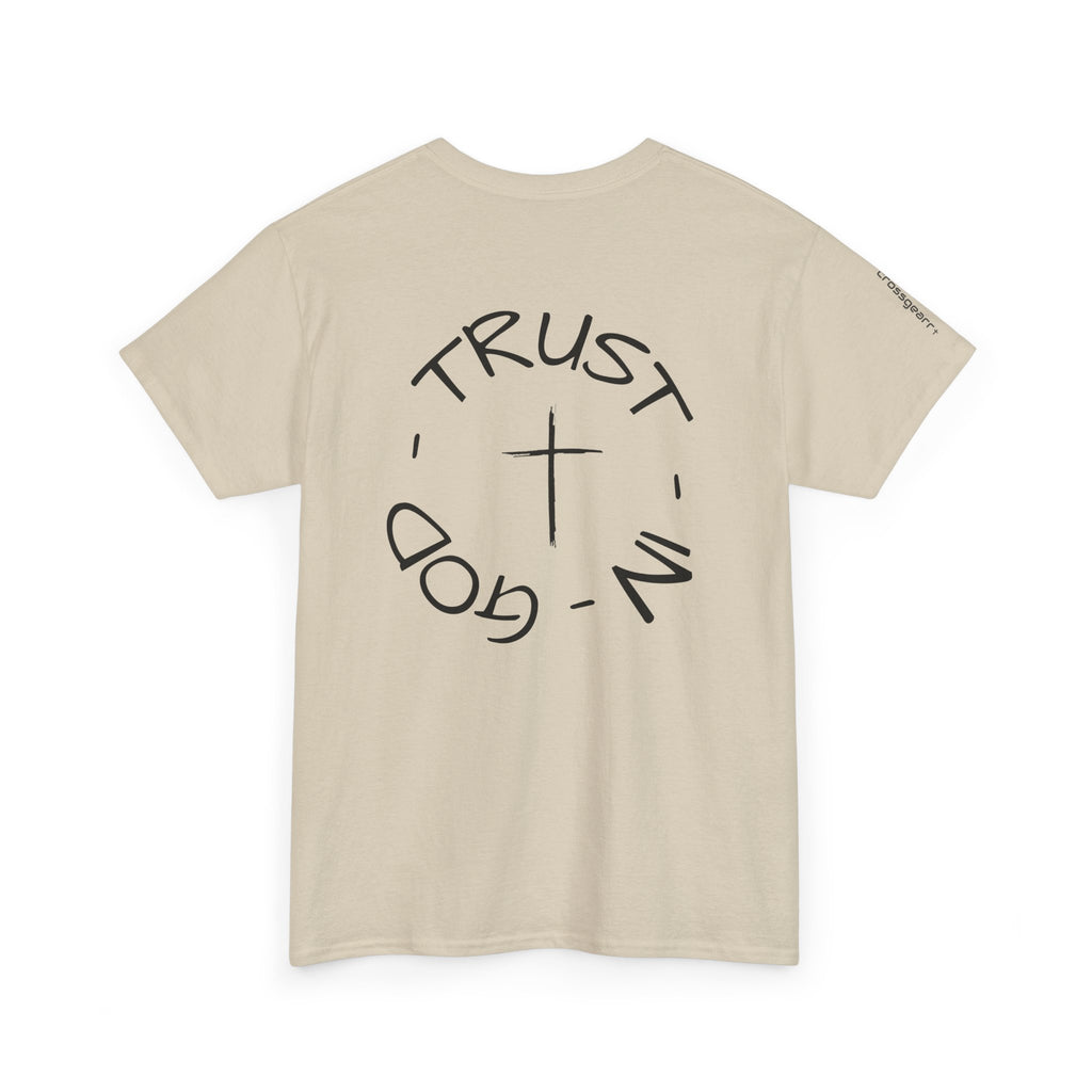 Christian Faith T-Shirt — "Trust in God" Cross Tee