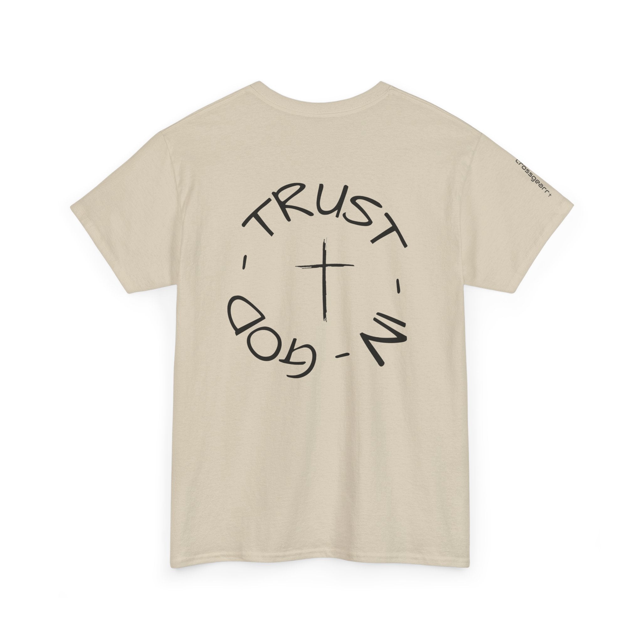 Christian Faith T-Shirt — "Trust in God" Cross Tee
