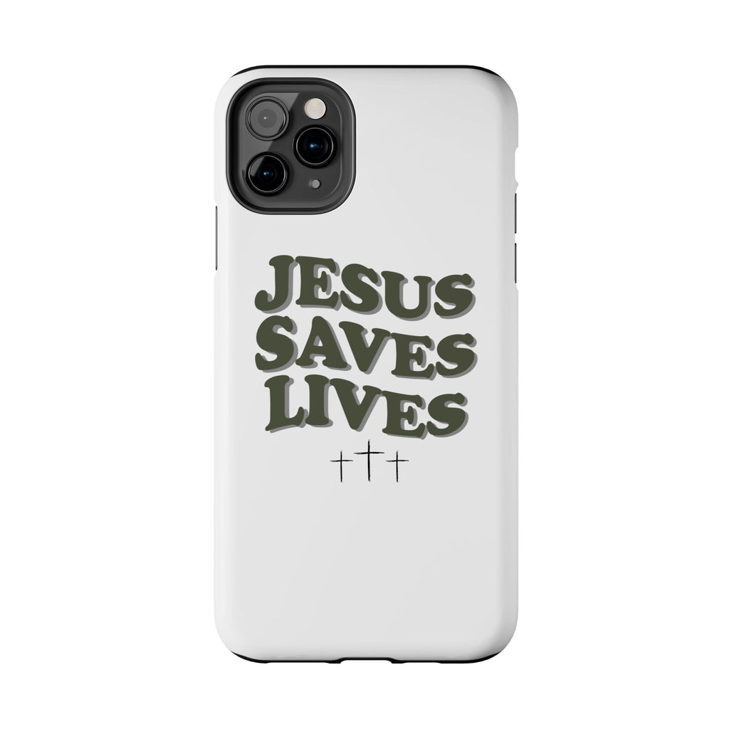 Jesus Saves Lives Phone Case