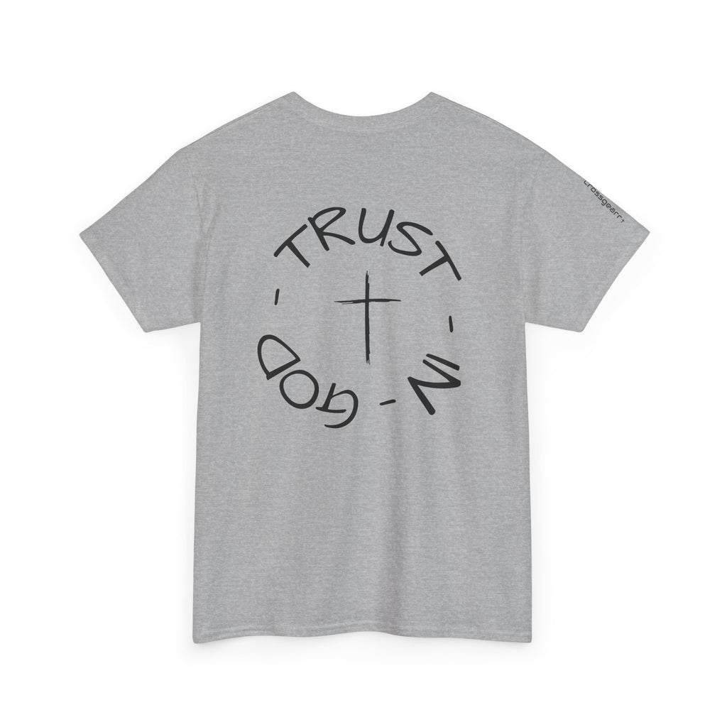 Christian Faith T-Shirt — "Trust in God" Cross Tee
