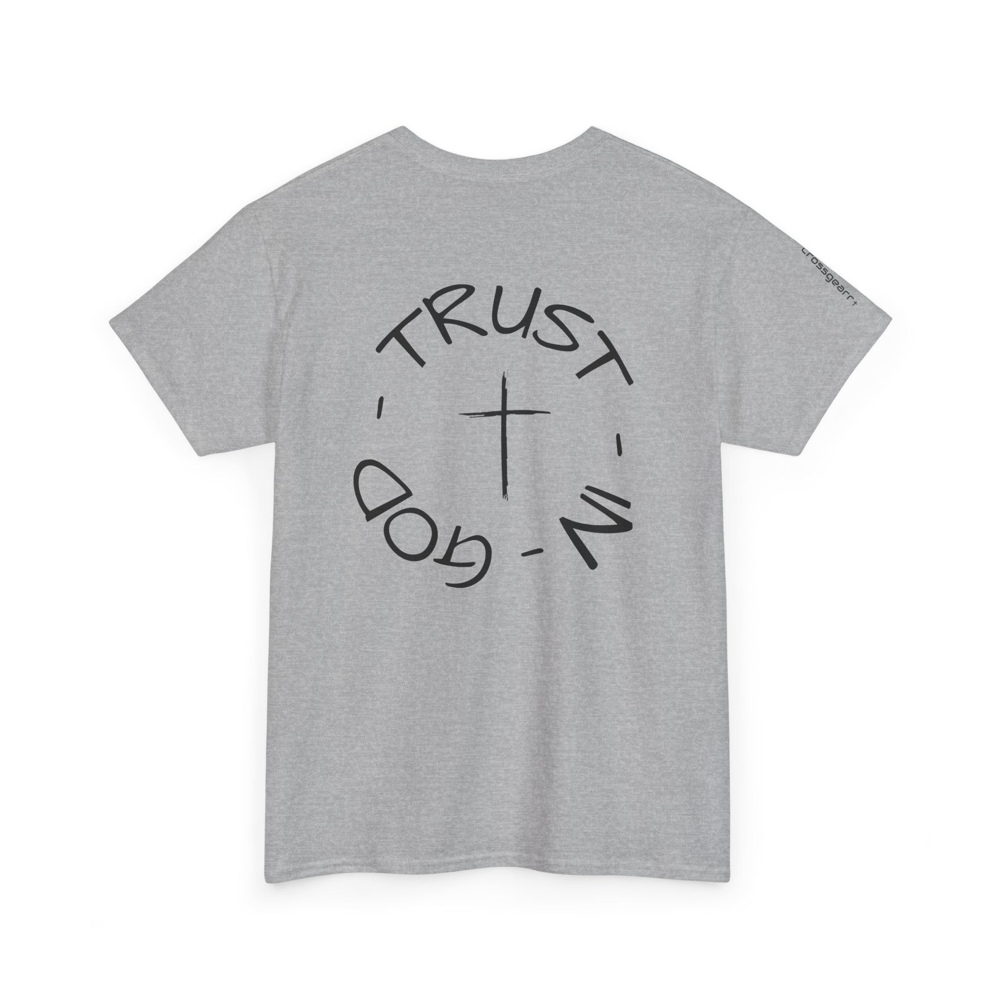 Christian Faith T-Shirt — "Trust in God" Cross Tee