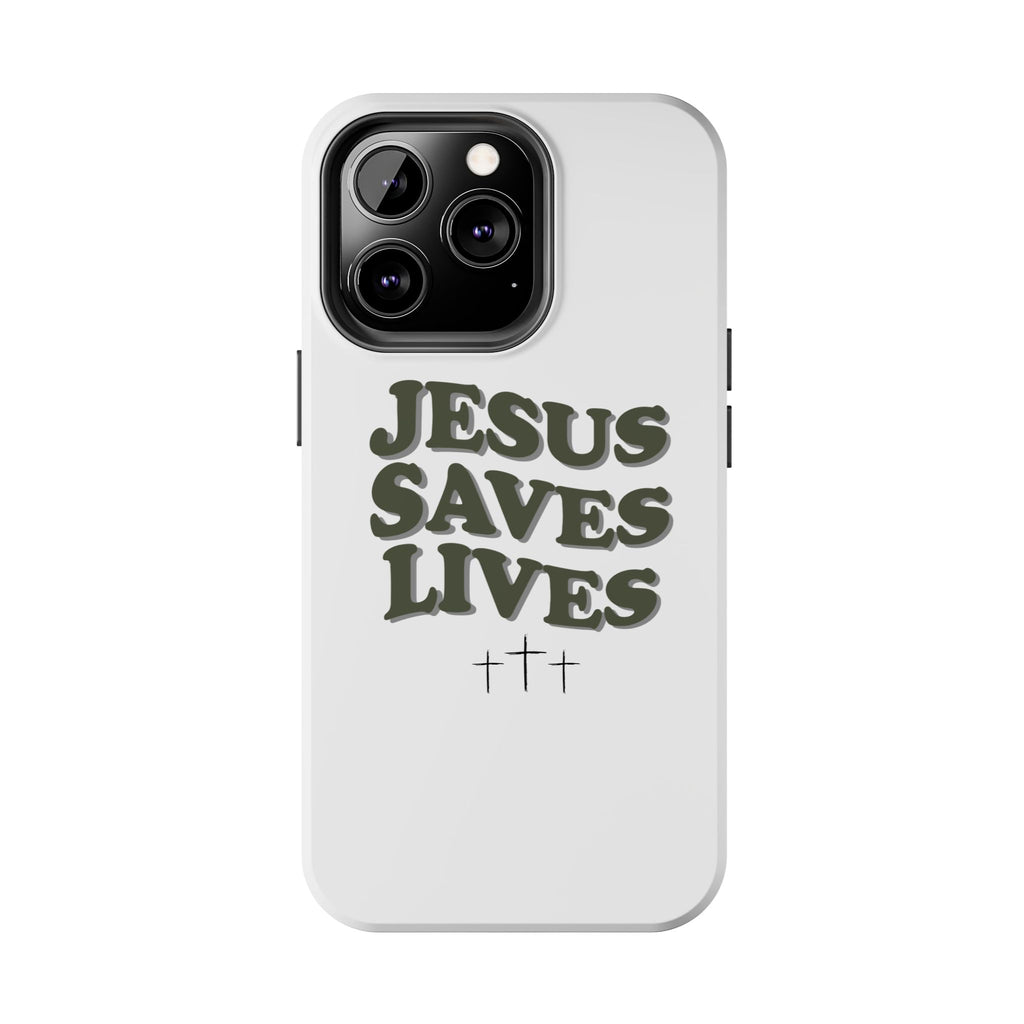 Jesus Saves Lives Phone Case