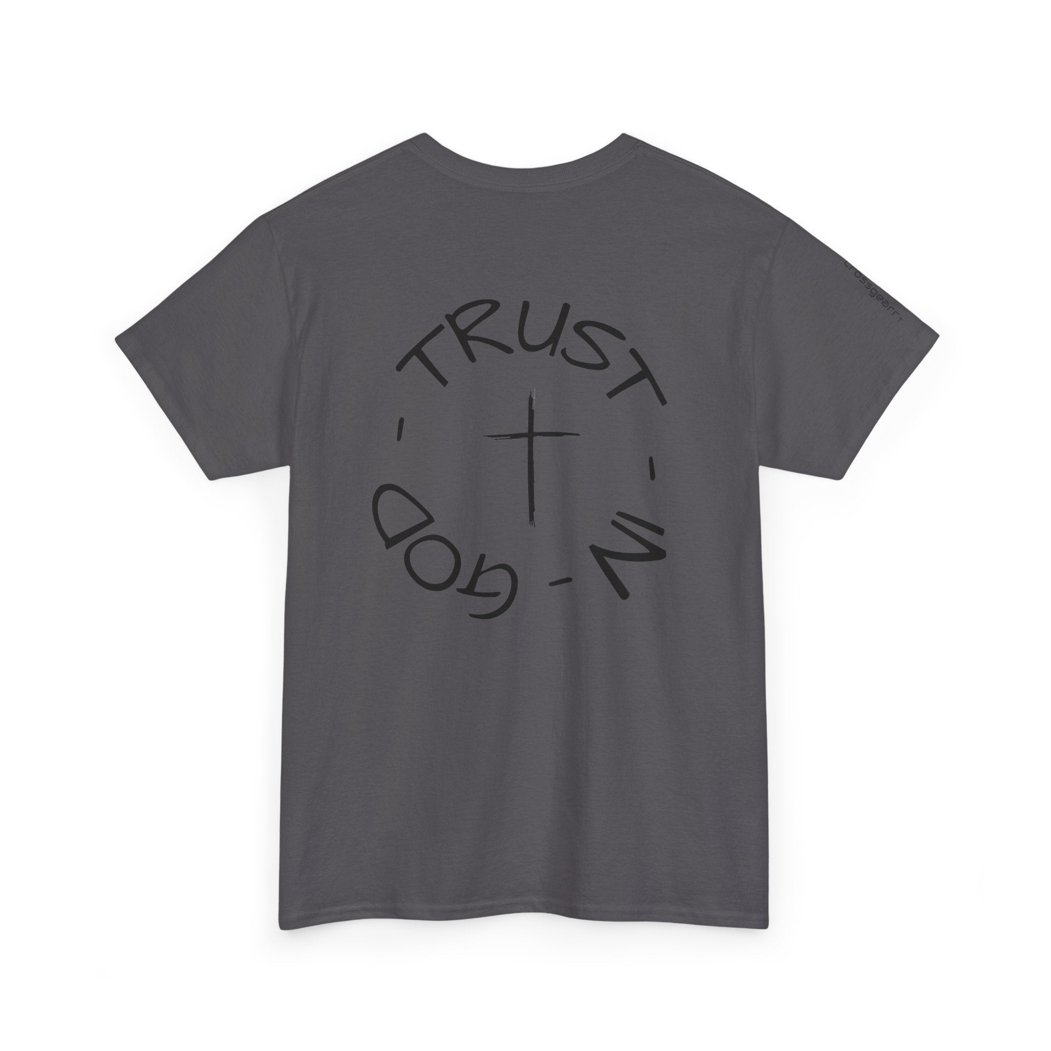 Christian Faith T-Shirt — "Trust in God" Cross Tee