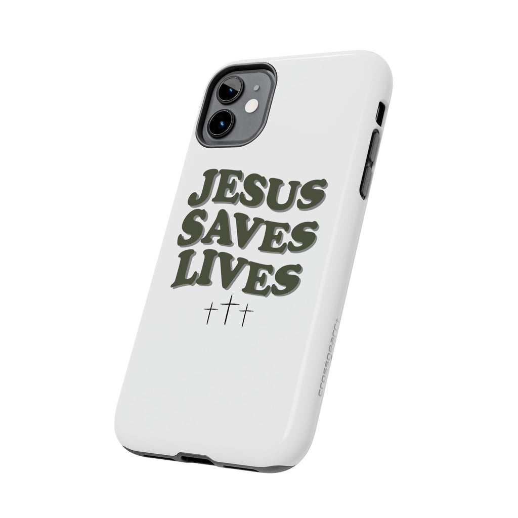 Jesus Saves Lives Phone Case