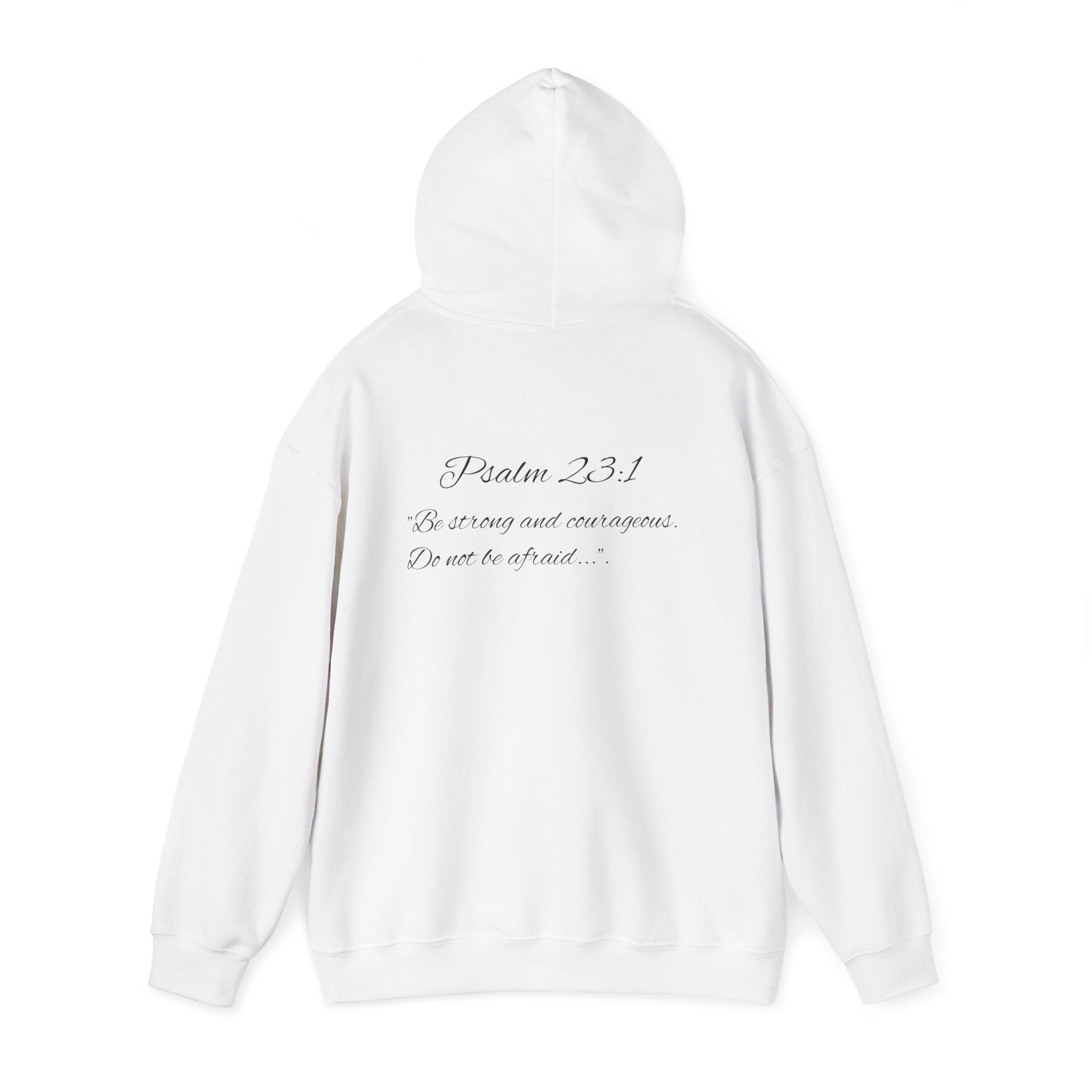 Trust in God hoodie | Psalm 23:1 faith sweatshirt
