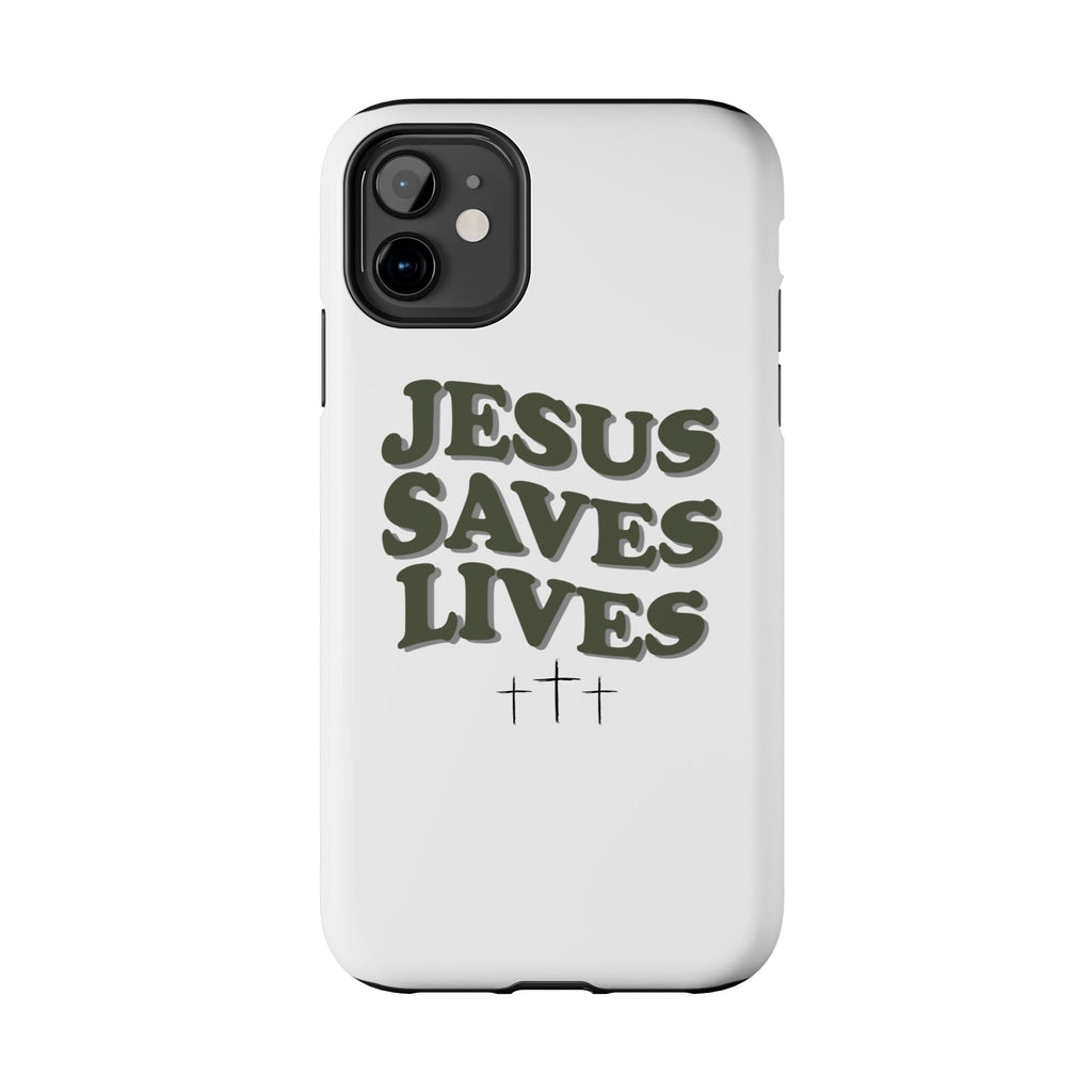 Jesus Saves Lives Phone Case