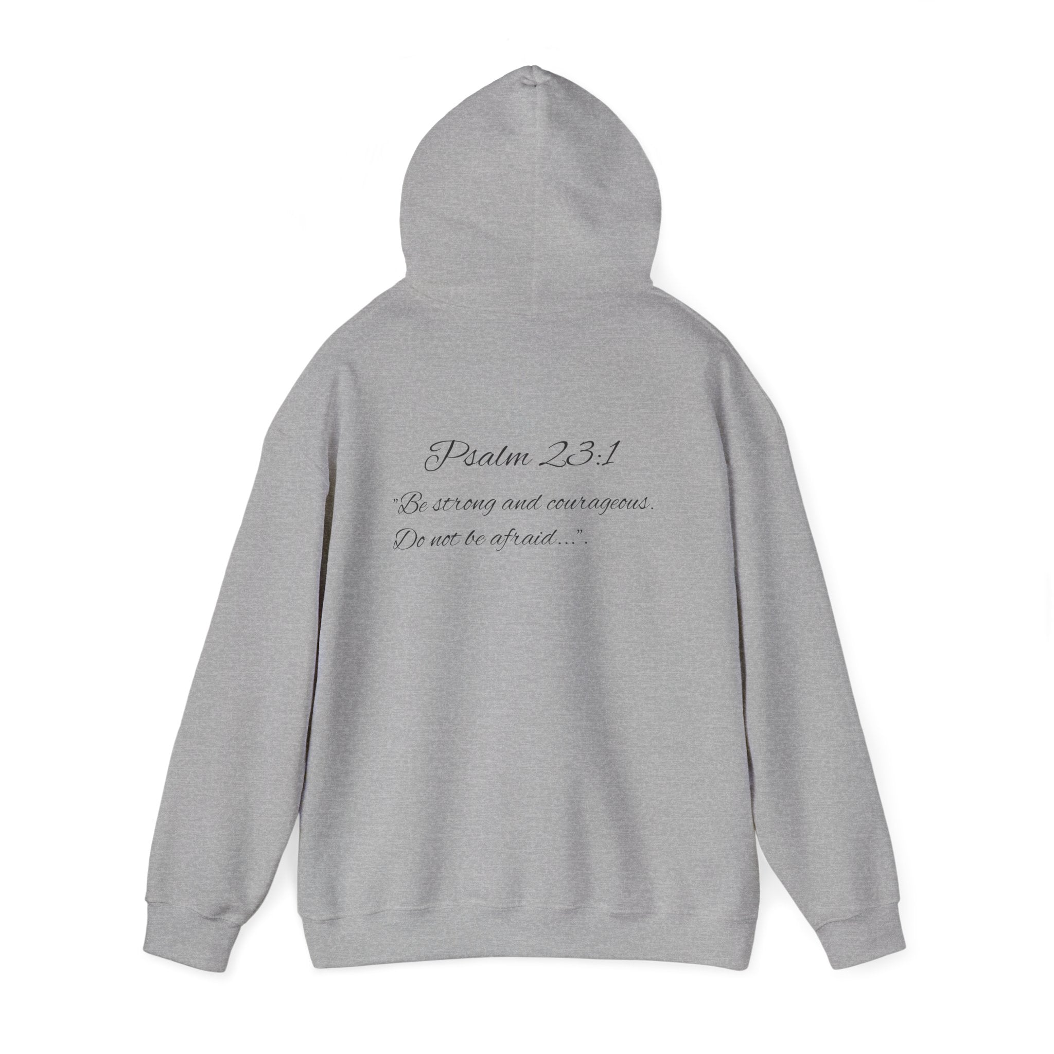 Trust in God hoodie | Psalm 23:1 faith sweatshirt