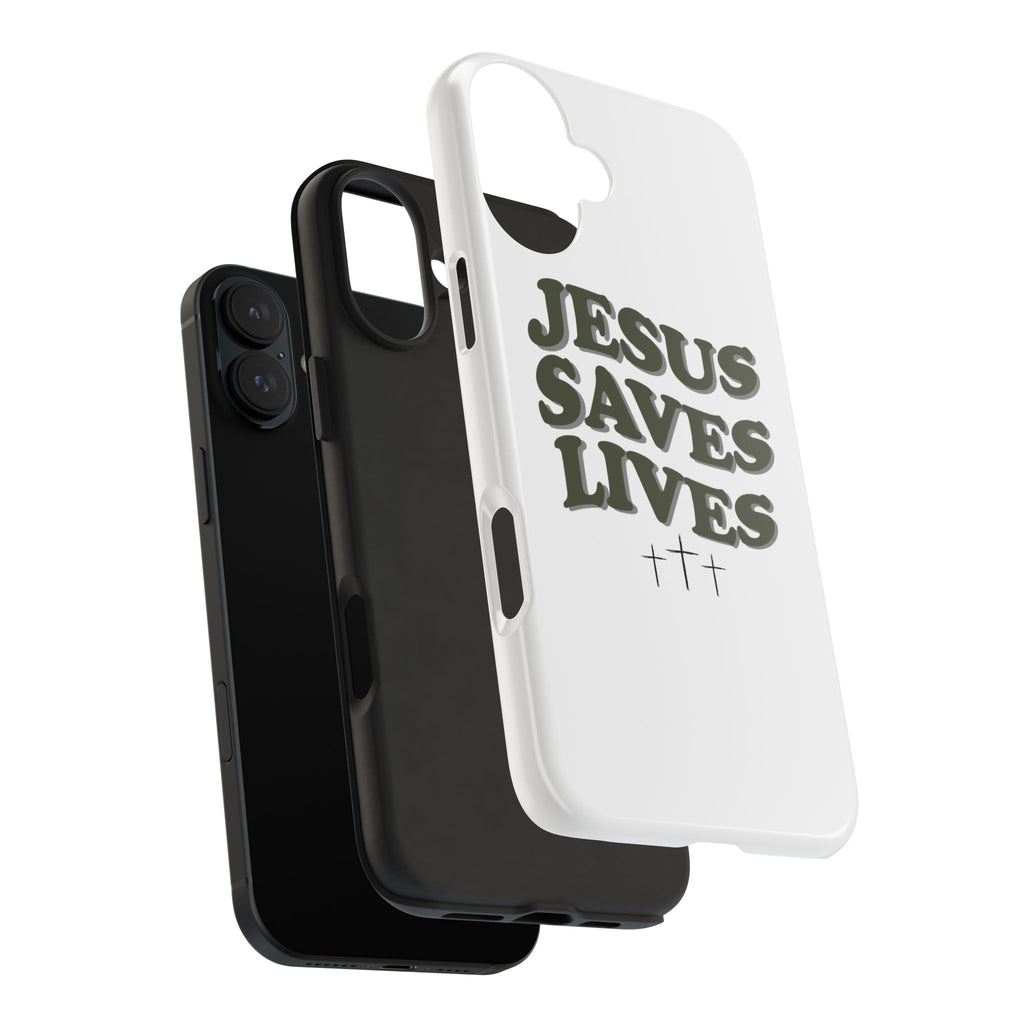 Jesus Saves Lives Phone Case