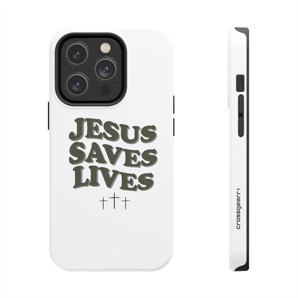 Jesus Saves Lives Phone Case