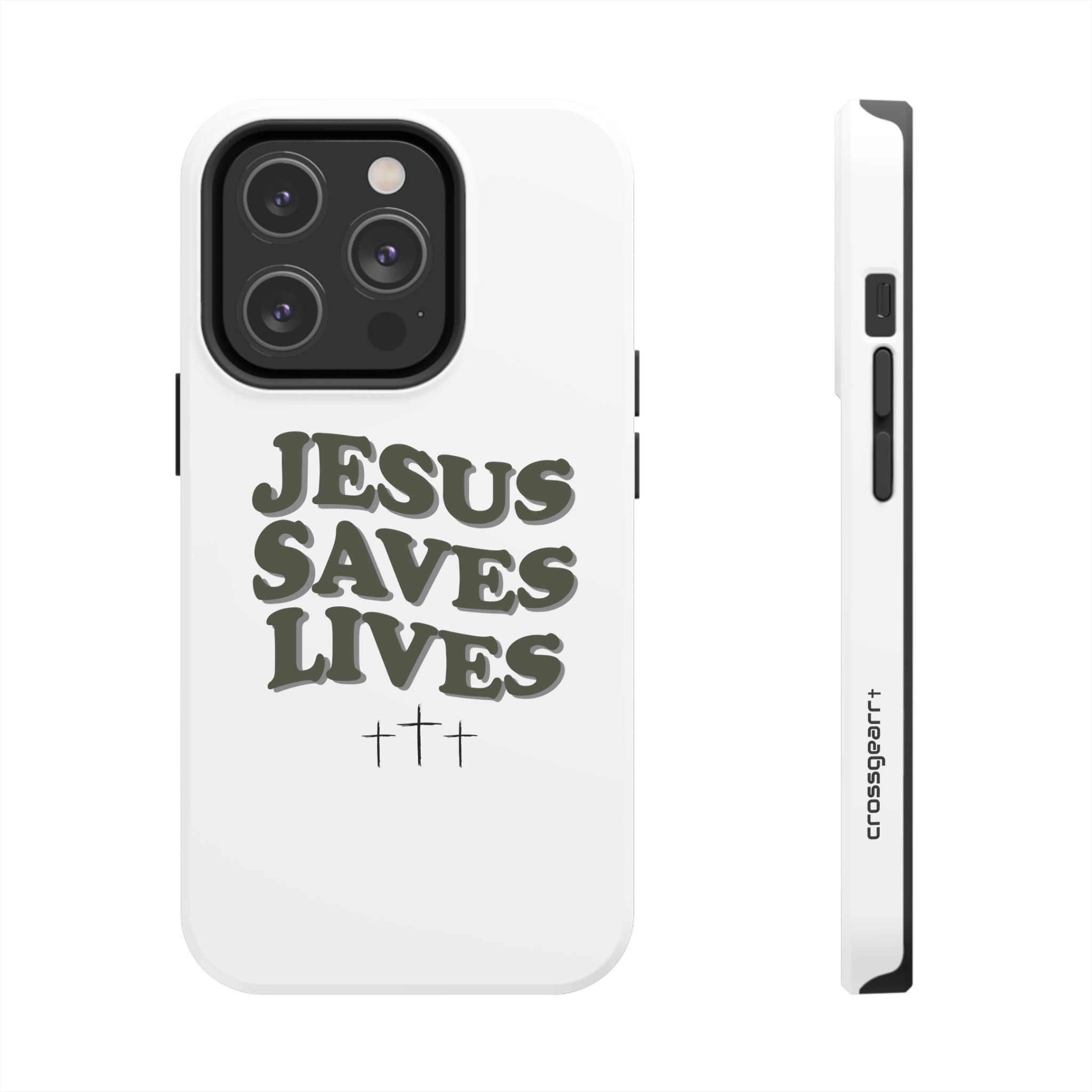 Jesus Saves Lives Phone Case