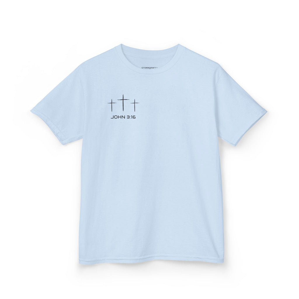Kids Christian Faith T-Shirt — "Trust in God" Cross Tee