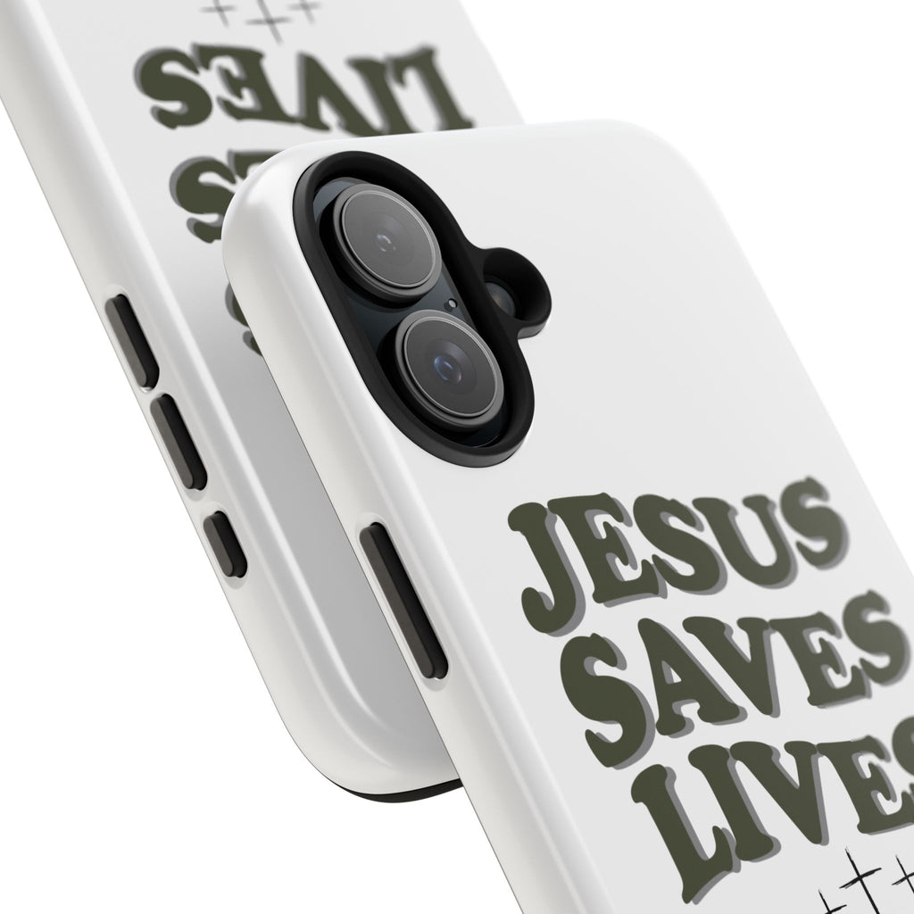 Jesus Saves Lives Phone Case