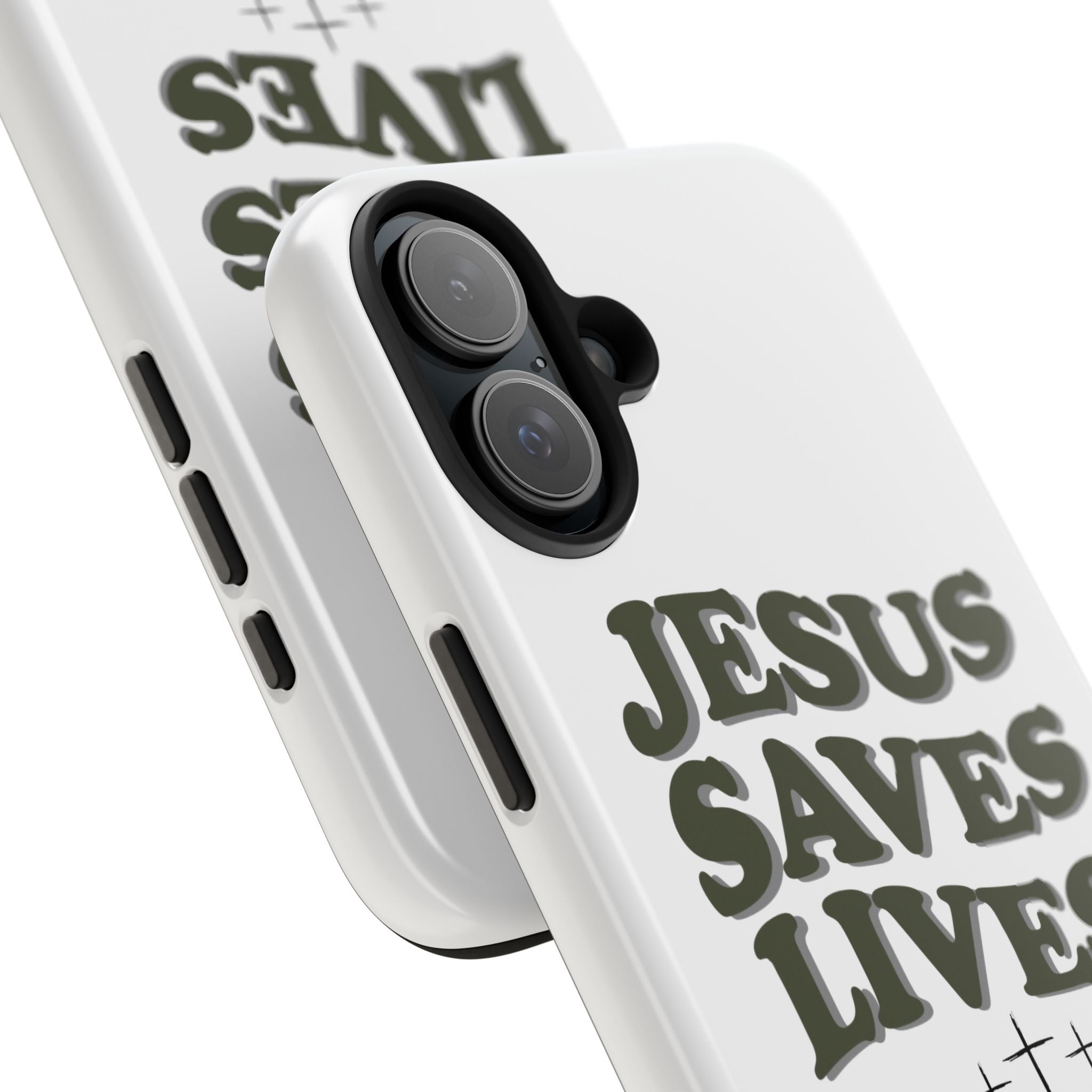 Jesus Saves Lives Phone Case