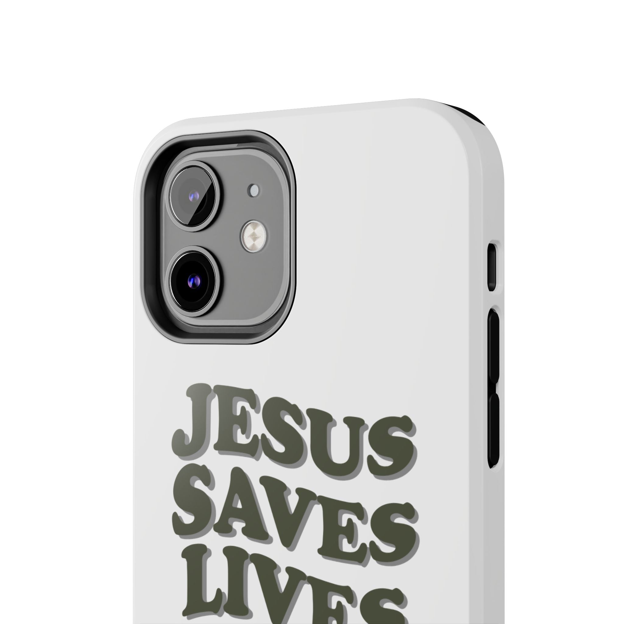 Jesus Saves Lives Phone Case