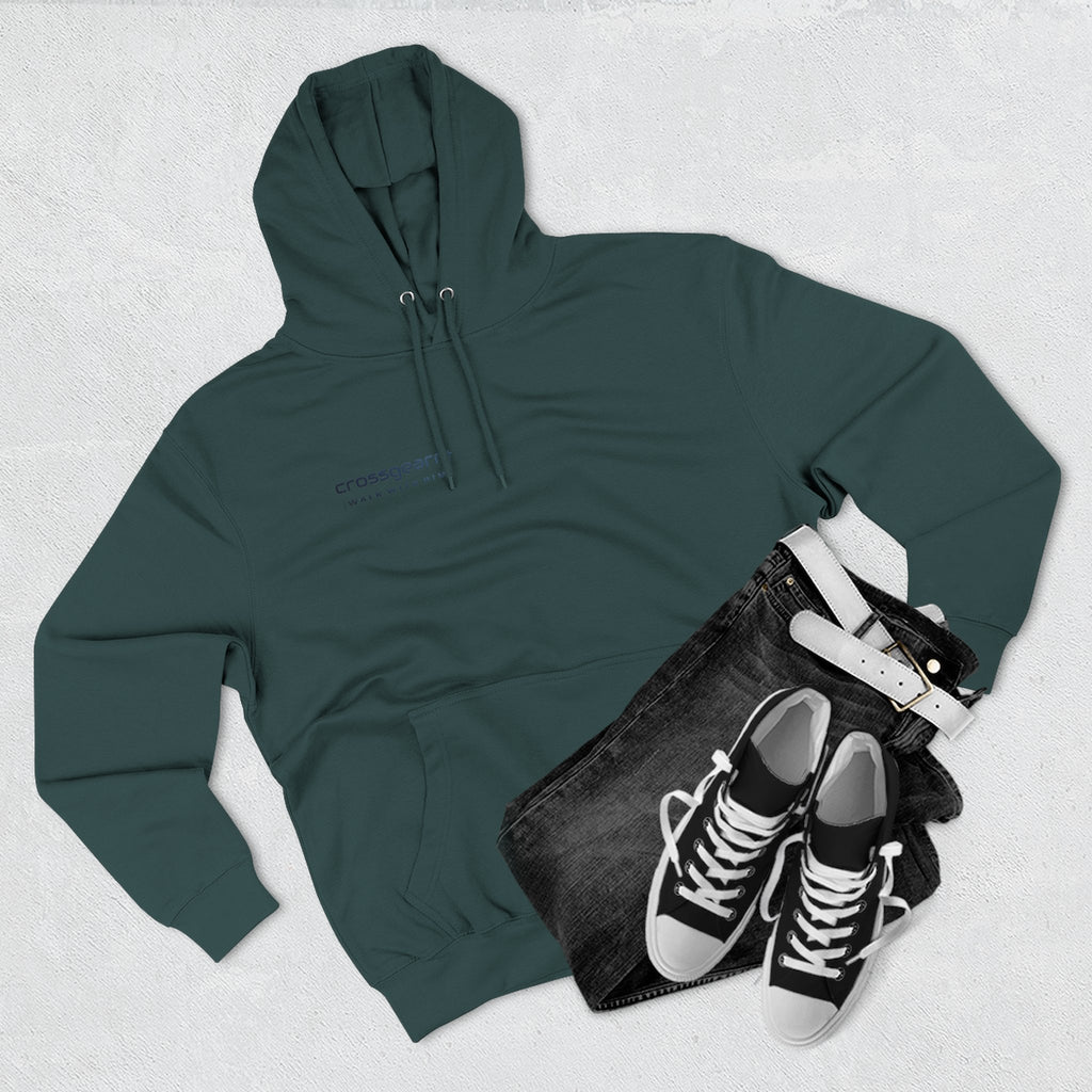 God Isaiah 41:13 Fleece Hoodie | WALK WITH HIM