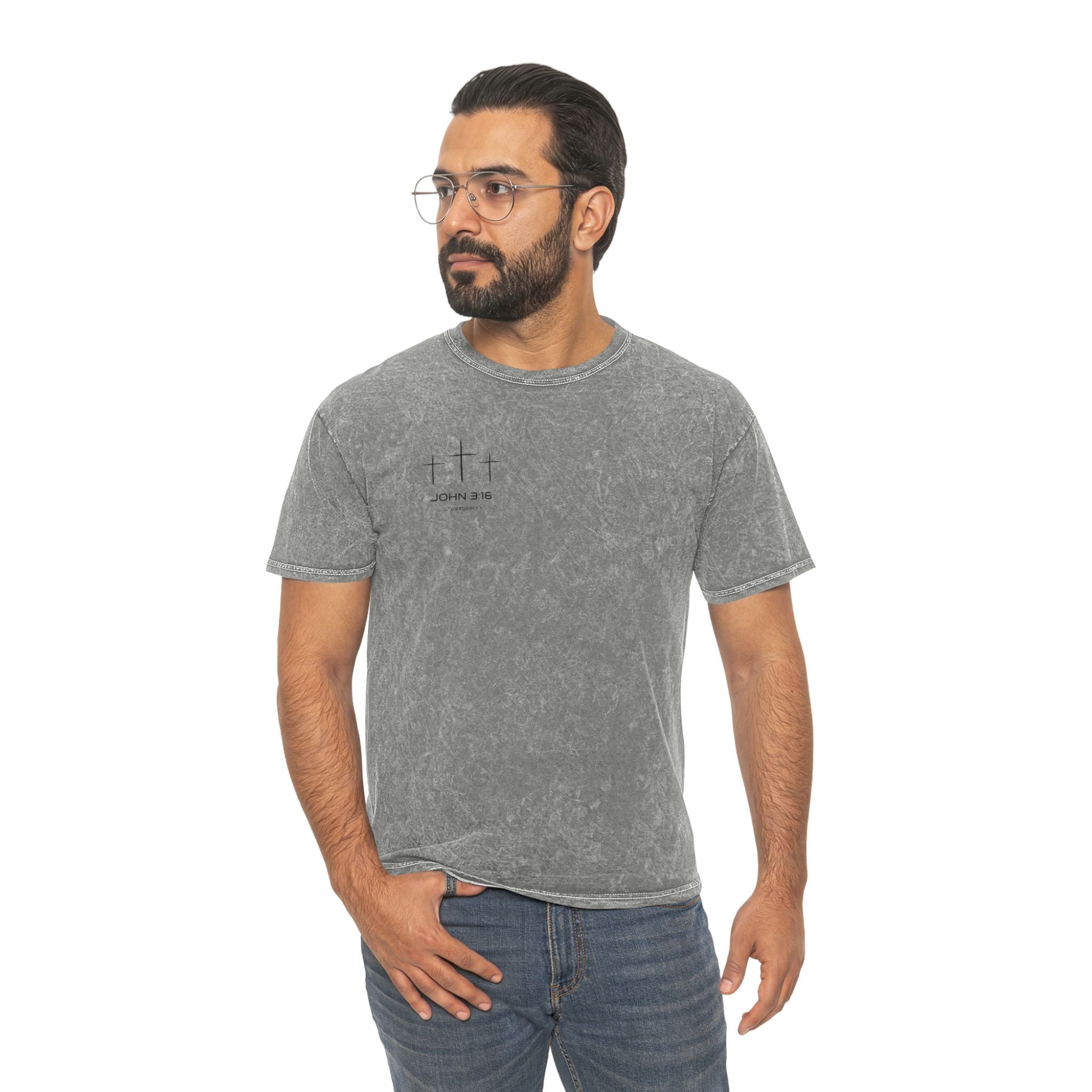 Christian Faith T-Shirt — "Trust in God" Cross Tee | V2