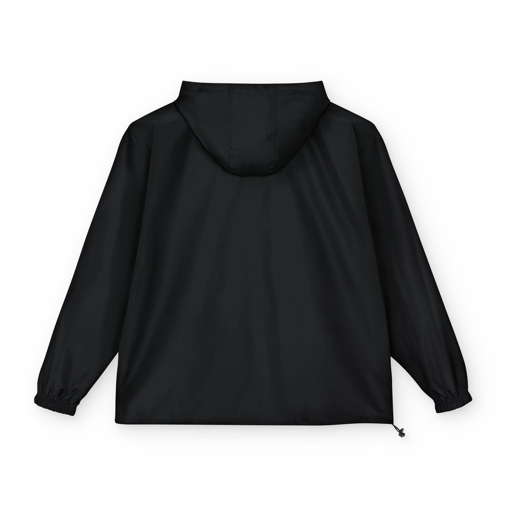 Black Packable Anorak Jacket