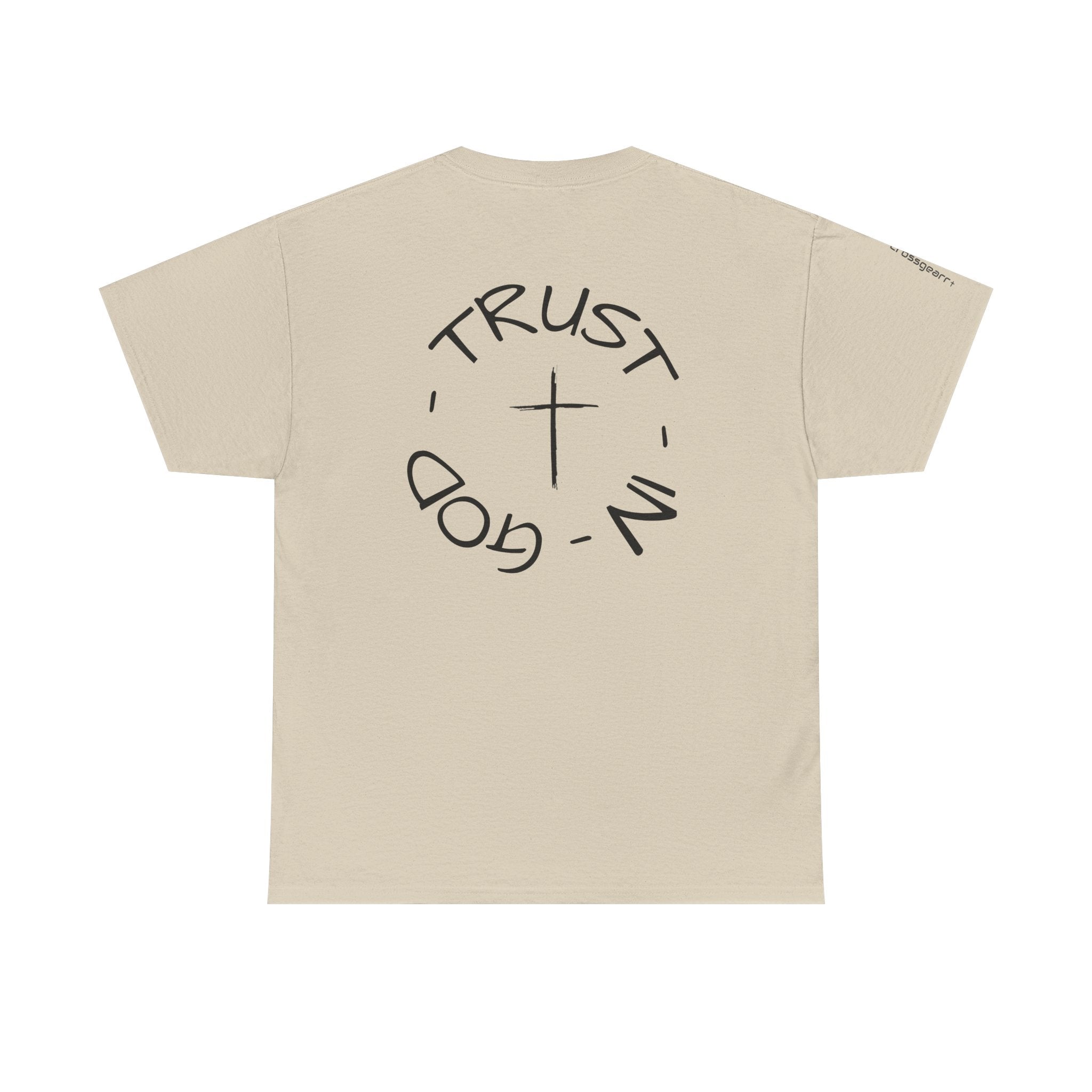 Christian Faith T-Shirt — "Trust in God" Cross Tee