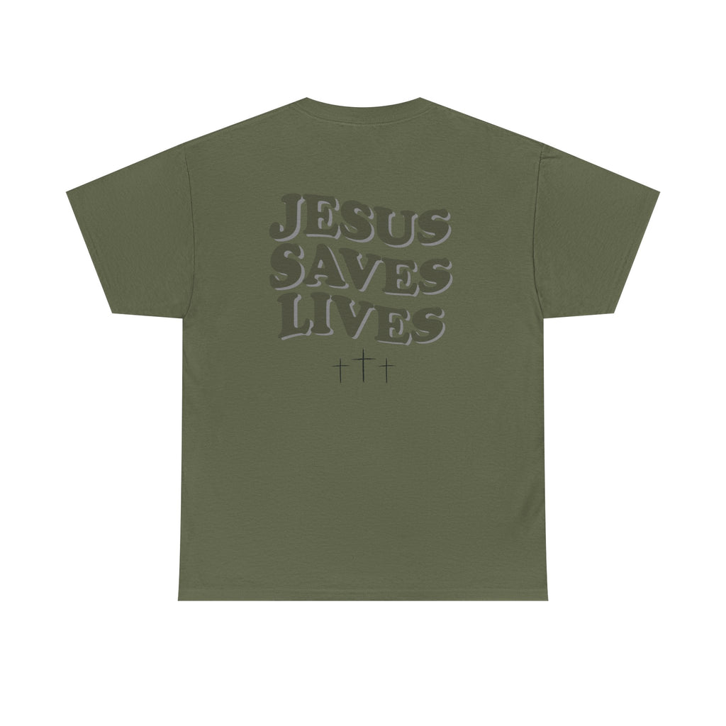 JESUS SAVES LIVES TEE