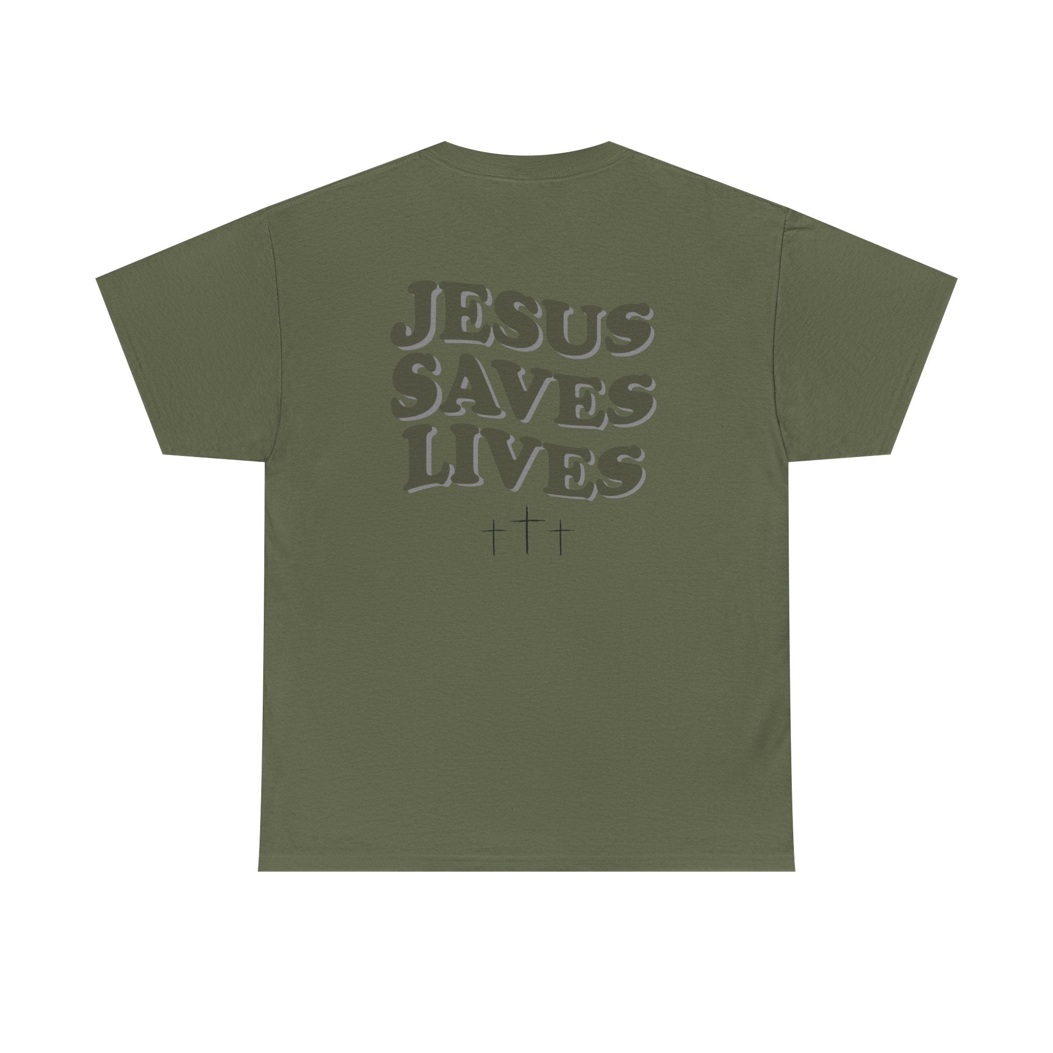 JESUS SAVES LIVES TEE