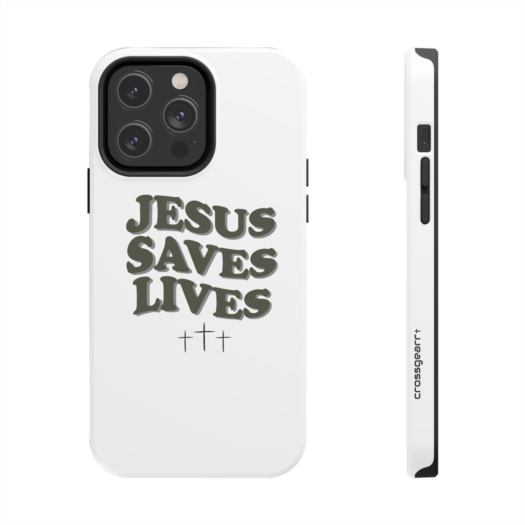 Jesus Saves Lives Phone Case