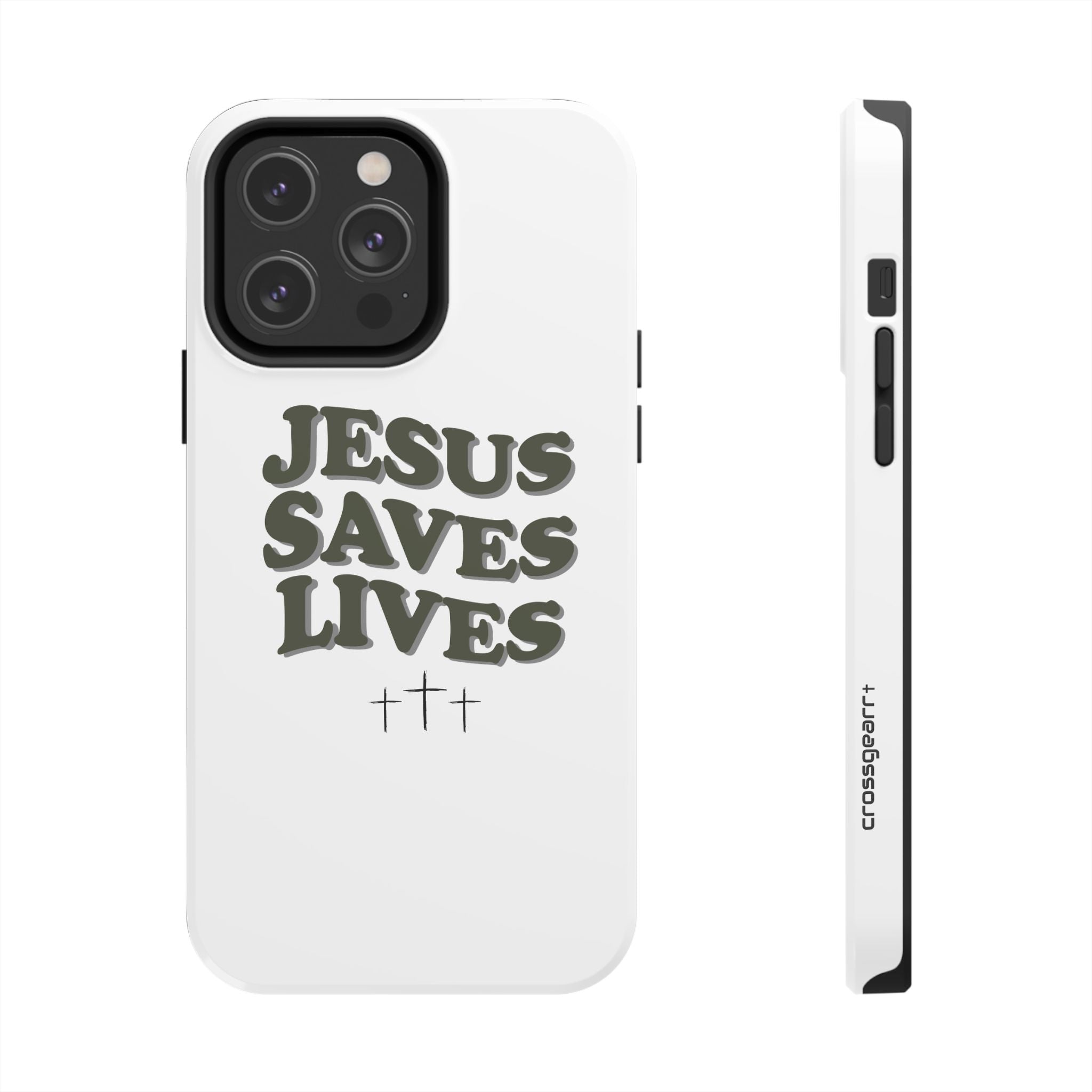 Jesus Saves Lives Phone Case