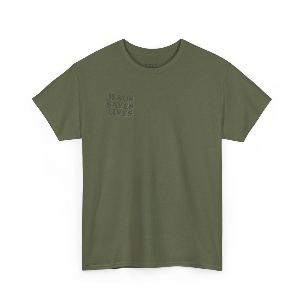 JESUS SAVES LIVES TEE