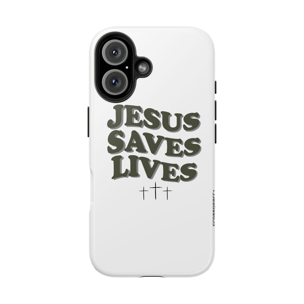 Jesus Saves Lives Phone Case