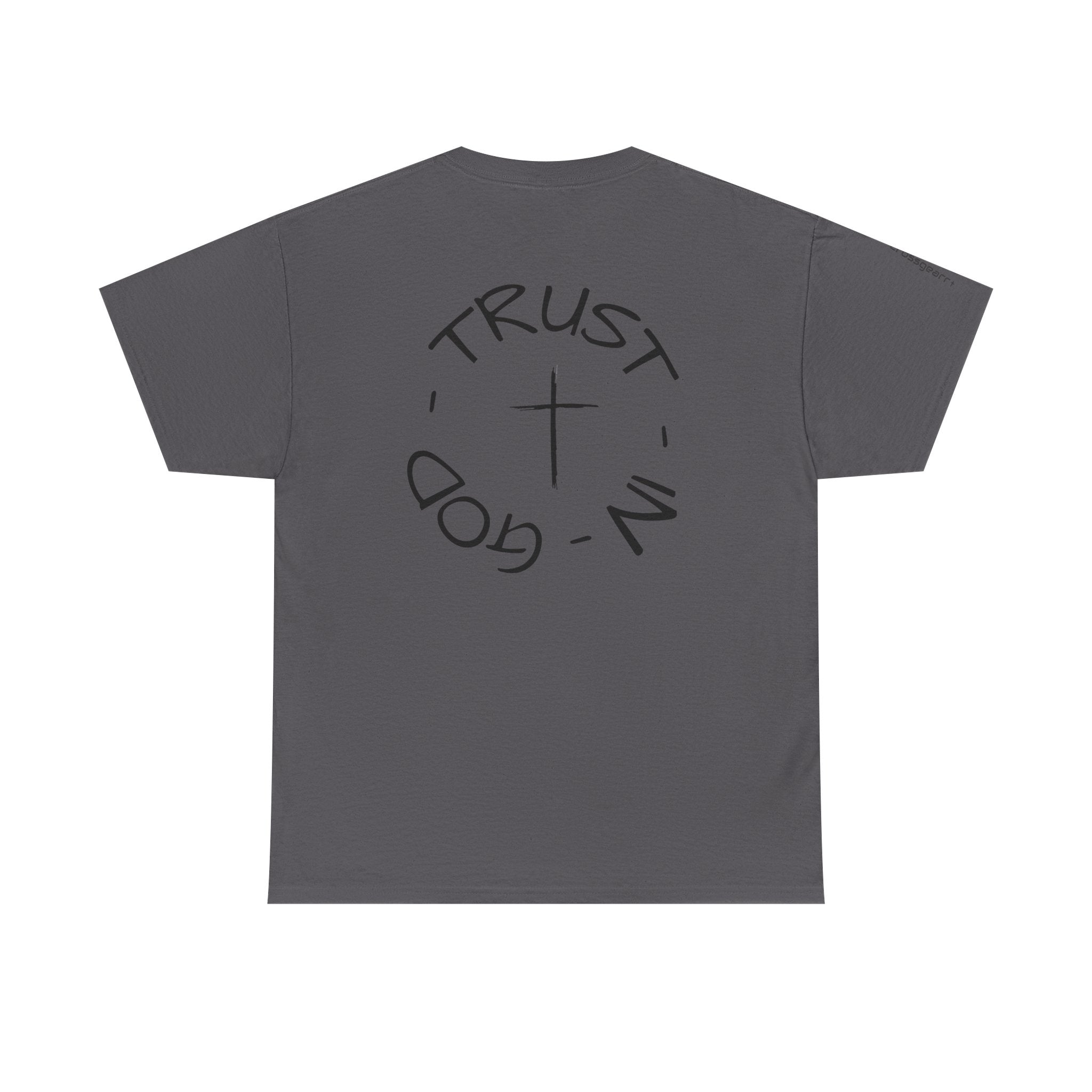 Christian Faith T-Shirt — "Trust in God" Cross Tee