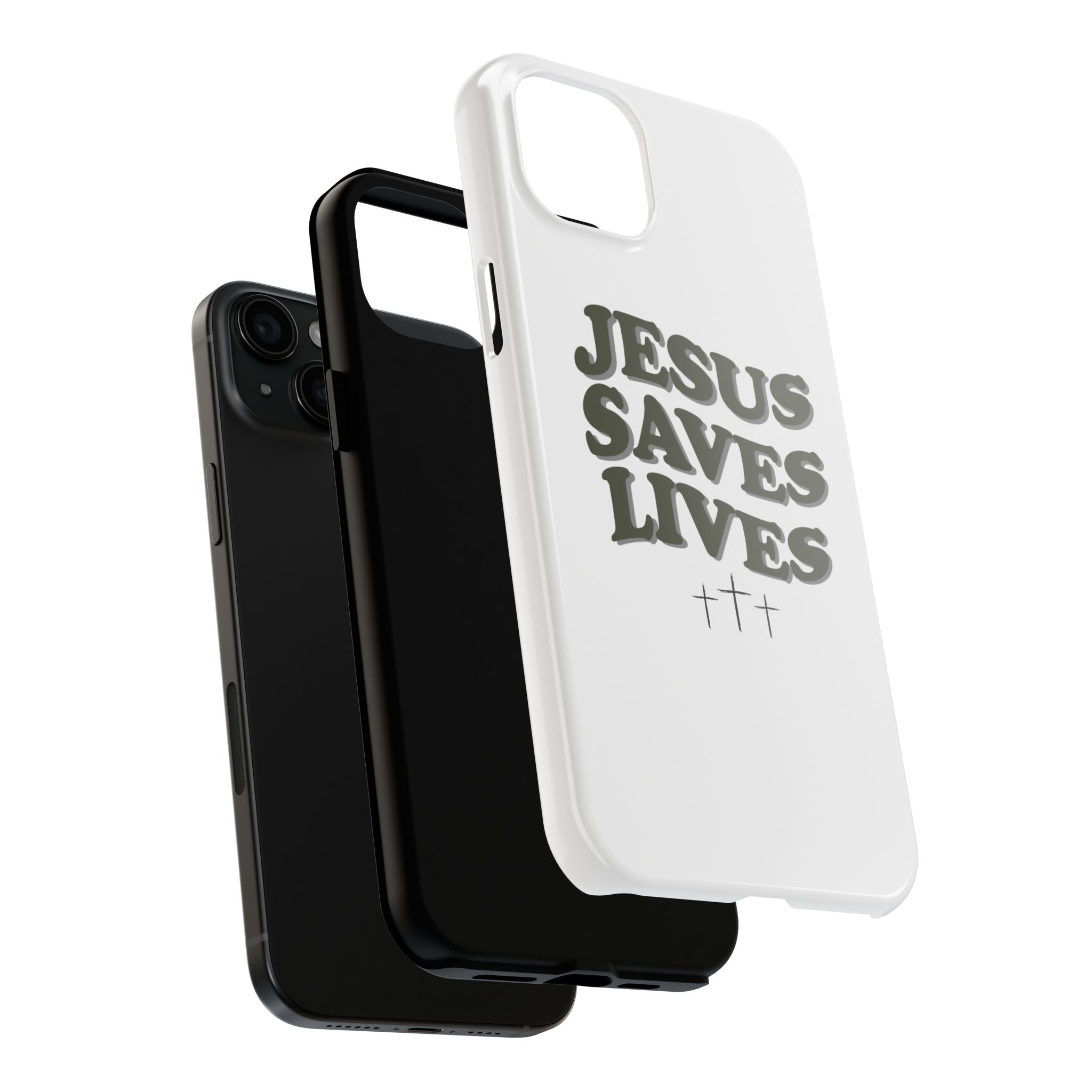 Jesus Saves Lives Phone Case