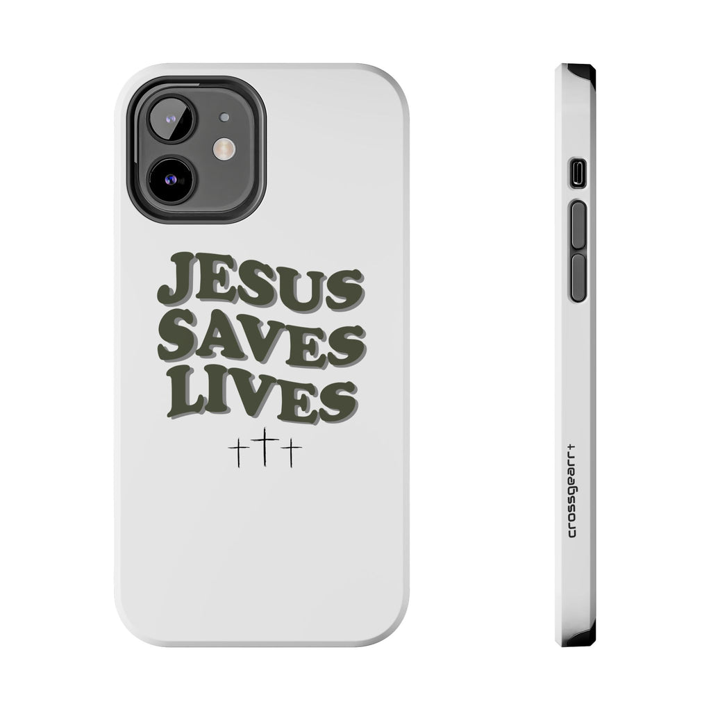 Jesus Saves Lives Phone Case