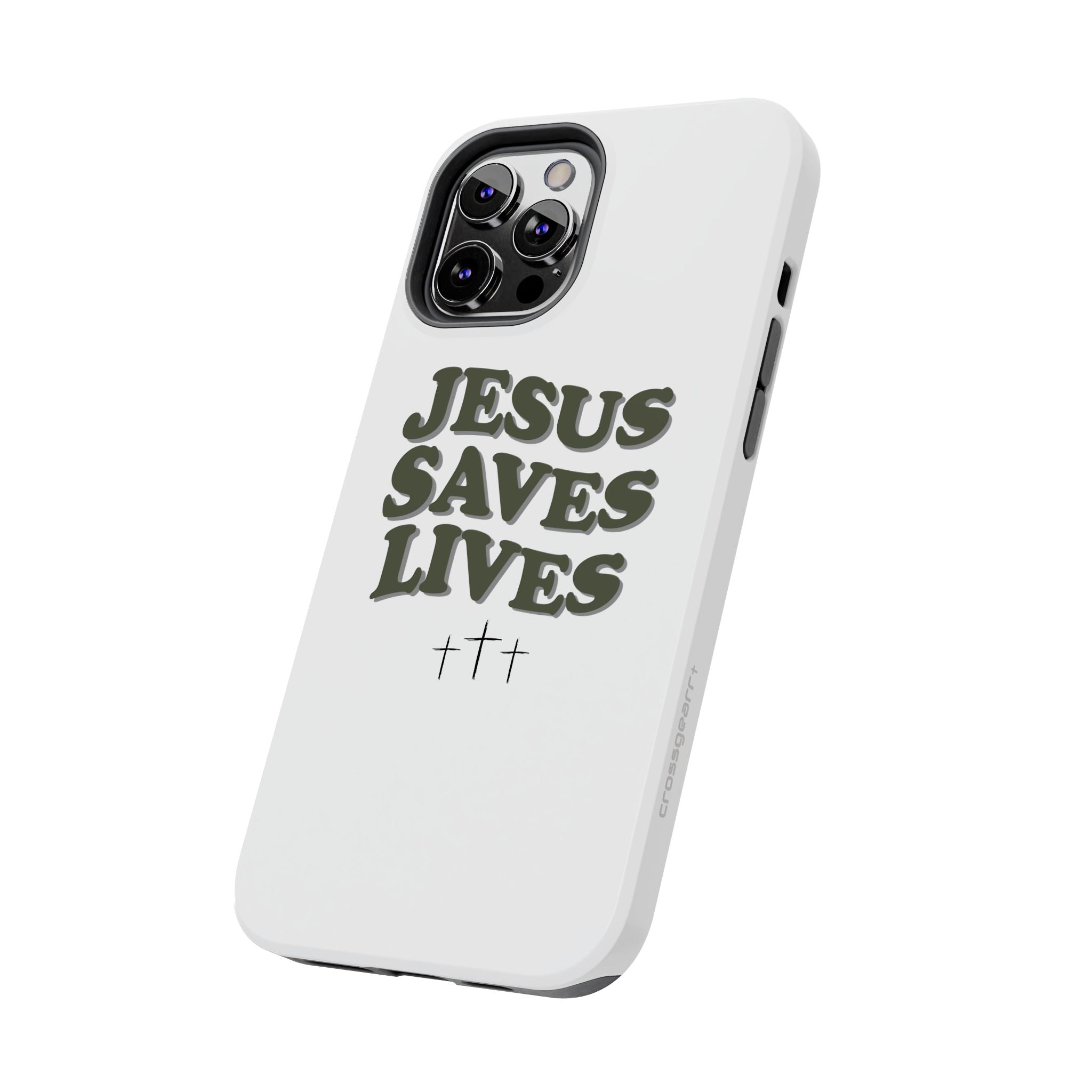 Jesus Saves Lives Phone Case