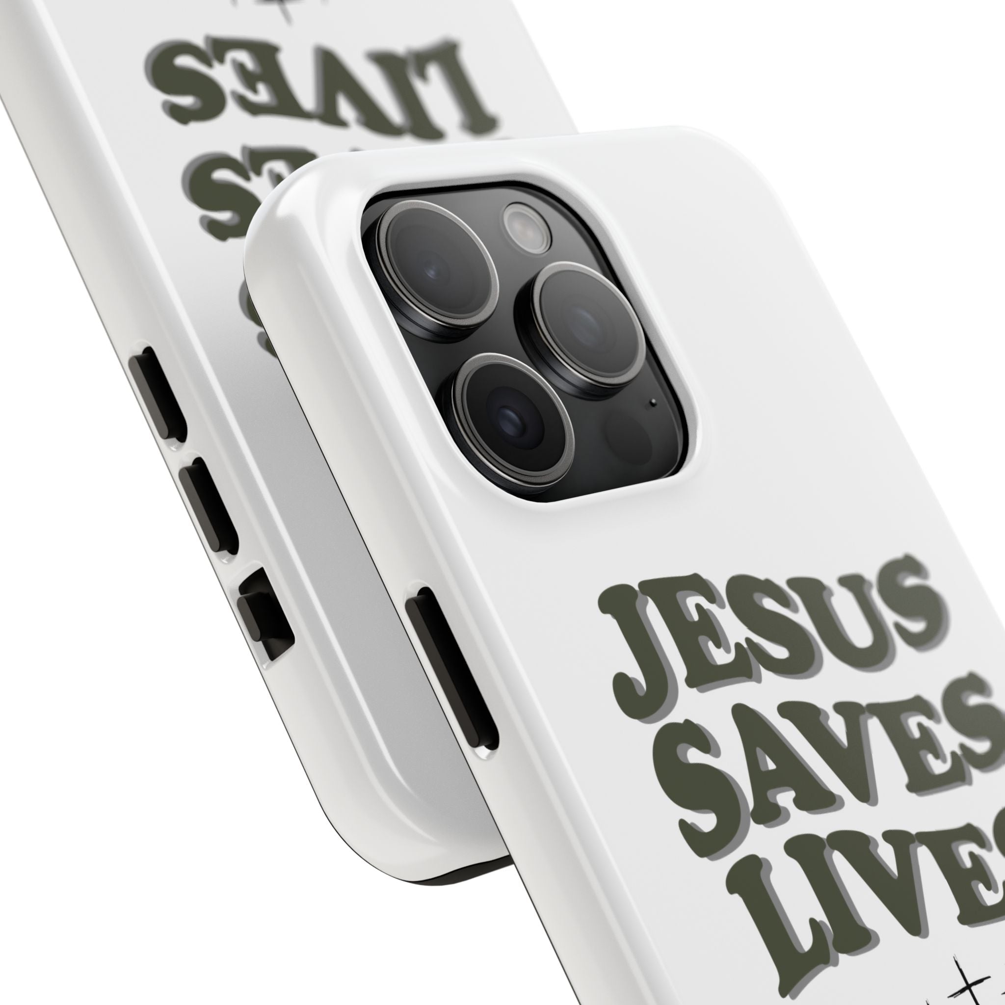 Jesus Saves Lives Phone Case