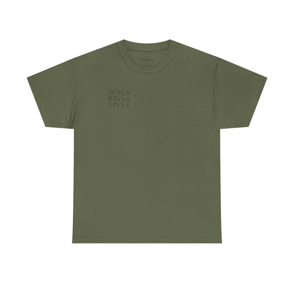 JESUS SAVES LIVES TEE