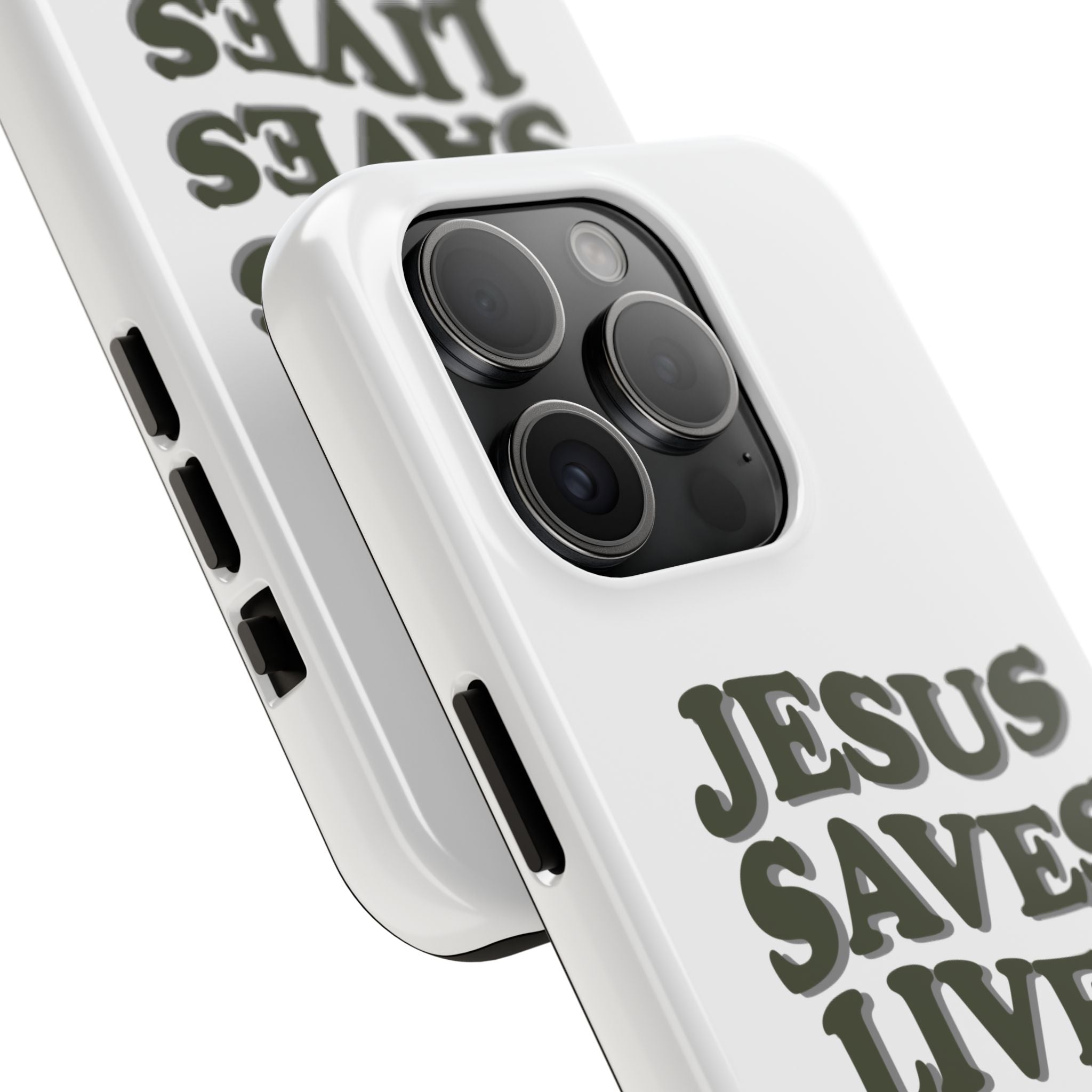 Jesus Saves Lives Phone Case