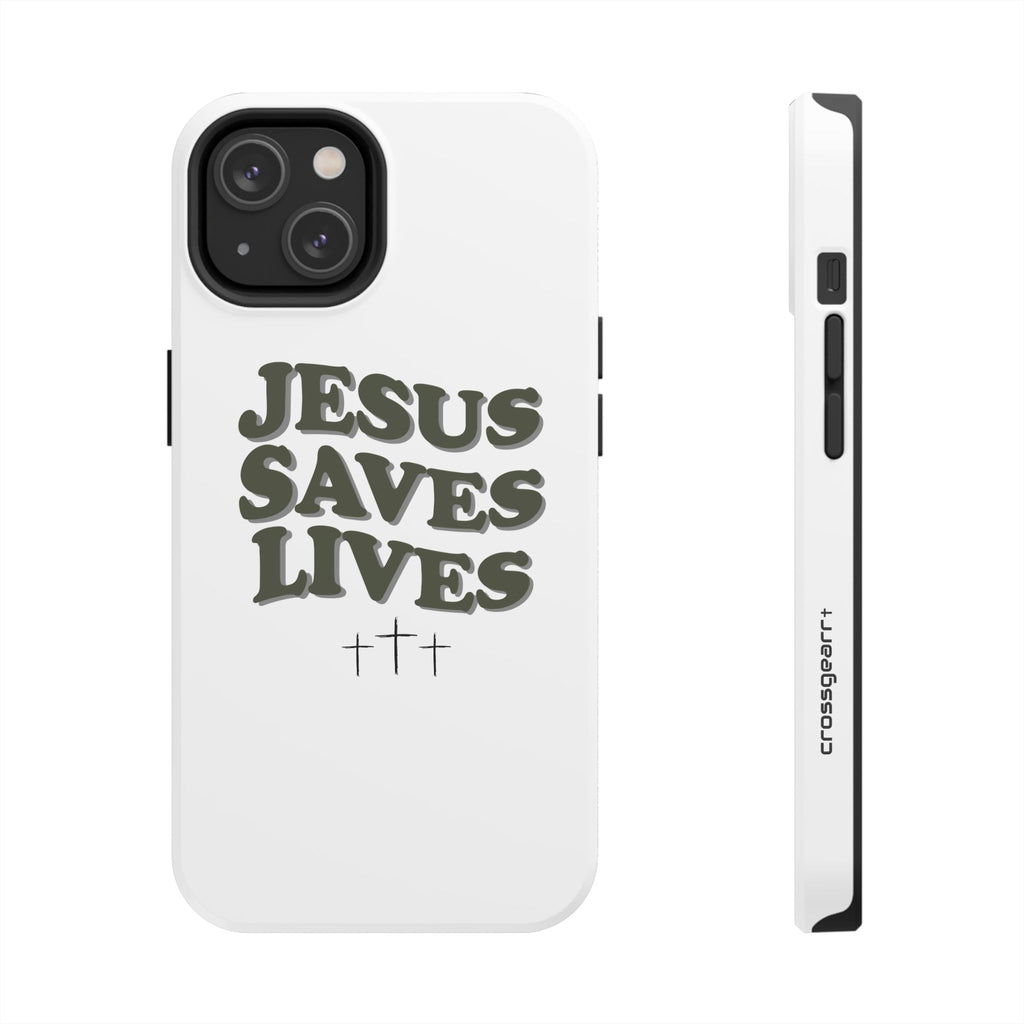 Jesus Saves Lives Phone Case