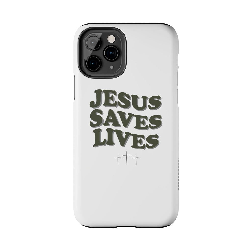 Jesus Saves Lives Phone Case