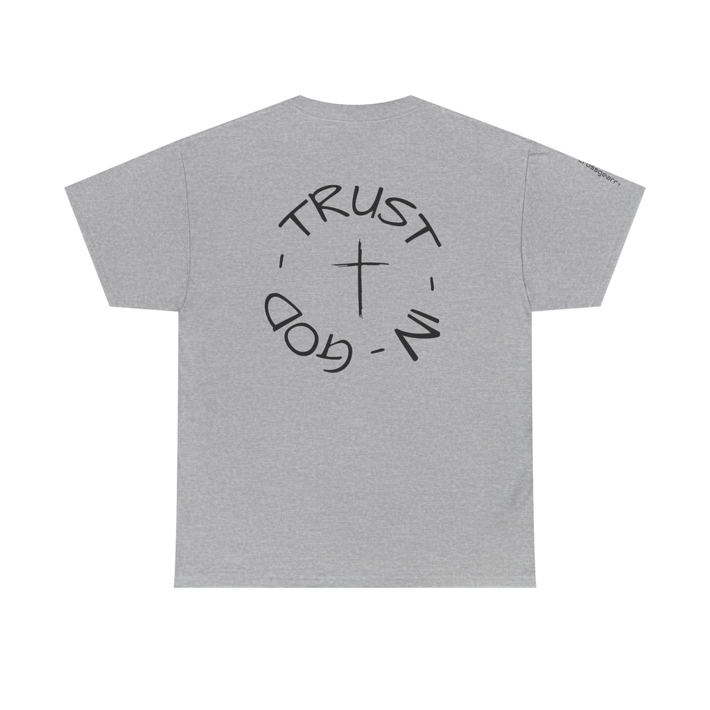 Christian Faith T-Shirt — "Trust in God" Cross Tee