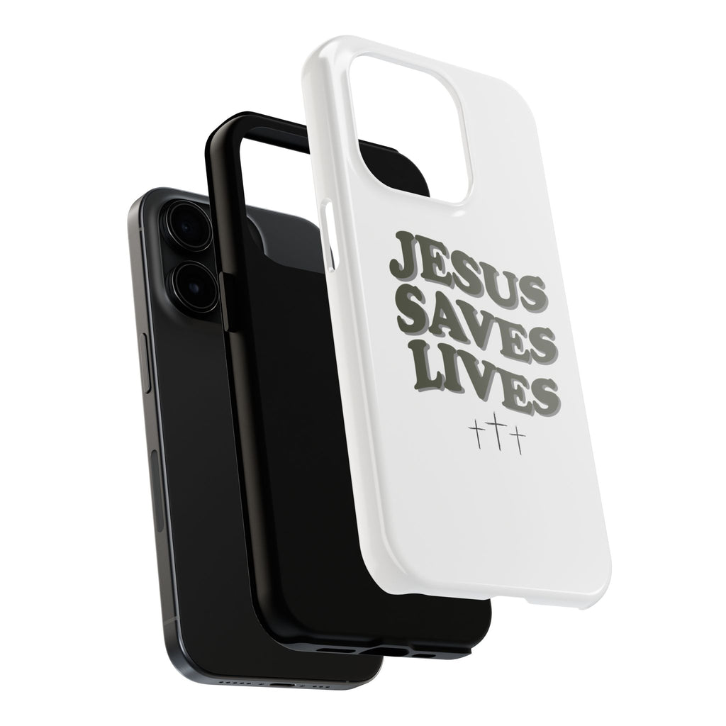 Jesus Saves Lives Phone Case